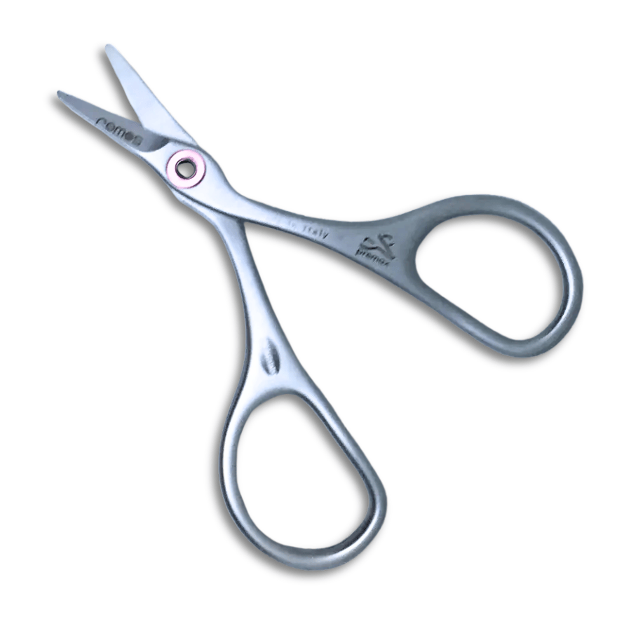 Baby-Nagelschere mit gebogenen Klingen und Ring-Lock-System von Premax (9 cm) – Bild 2