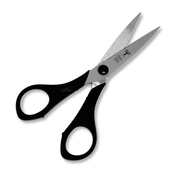 Bastelschere für Linkshänder von Paul (16.1 cm) in schwarz – Bild 2