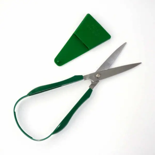 Bügelschere für Linkshänder von PETA (21 cm) in grün