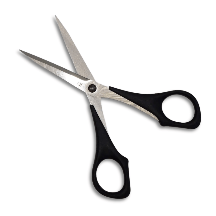 Bastelschere Premium Spitz von Paul (14 cm) in schwarz – Bild 2