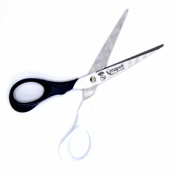 Bastelschere Shape für Linkshänder von Maped (16 cm) in weiss-dunkelgrau - Image 2