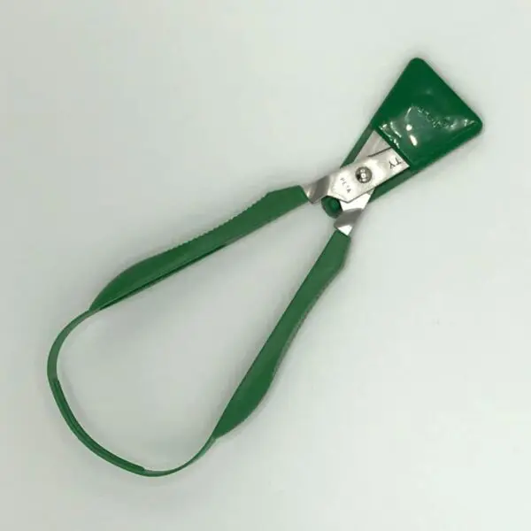 Bügelschere für Linkshänder von PETA (18 cm) in grün - Image 2
