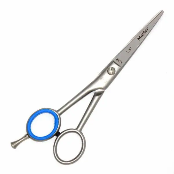 Haarschere mit Fingerhaken für Linkshänder von Premax Master-Edition (15.5 cm)