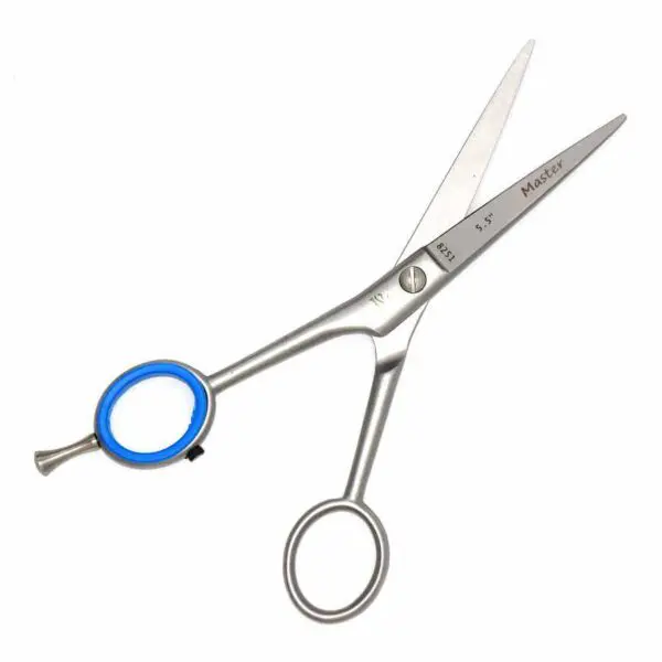 Haarschere mit Fingerhaken für Linkshänder von Premax Master-Edition (15.5 cm) - Image 2