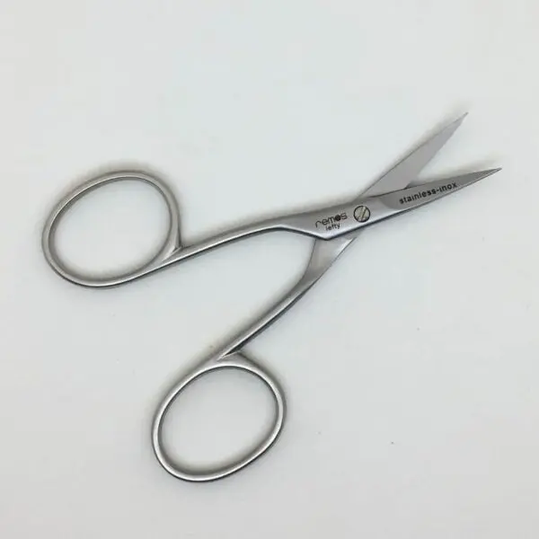 Nagel- und Hautschere mit gebogenen Klingen für Linkshänder von Remos (8.7 cm) - Image 2