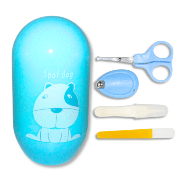 Nagelpflegeset für Babys in blau