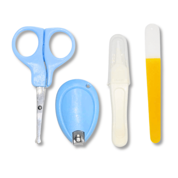 Nagelpflegeset für Babys in blau – Bild 3