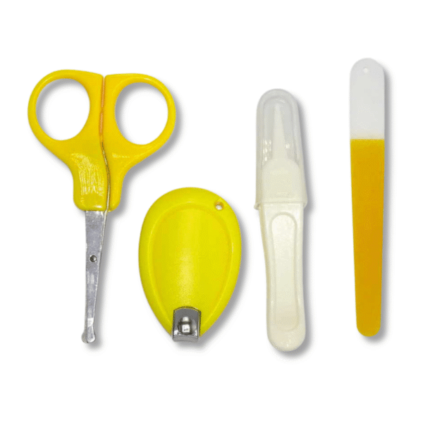 Nagelpflegeset für Babys in gelb – Bild 3