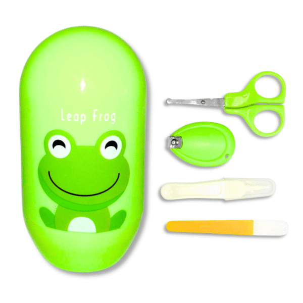 Nagelpflegeset für Babys in grün