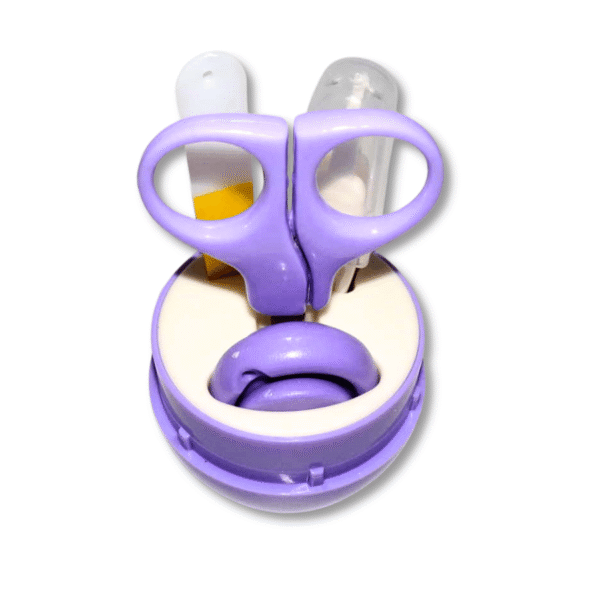 Nagelpflegeset für Babys in violett – Bild 2