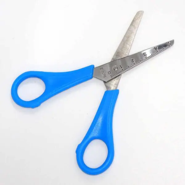 Schul- und Bastelschere Pop Cut Lefty für Linkshänder von KUM (13 cm) in blau - Image 2