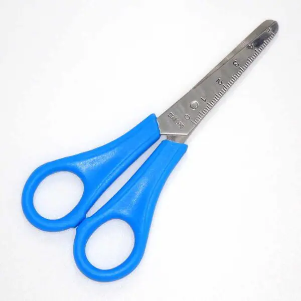 Schul- und Bastelschere Pop Cut Lefty für Linkshänder von KUM (13 cm) in blau