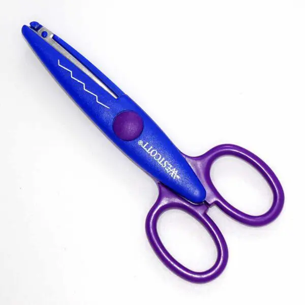 Kreativschere Zickzack schräg-Schnitt  von Westcott (14 cm)