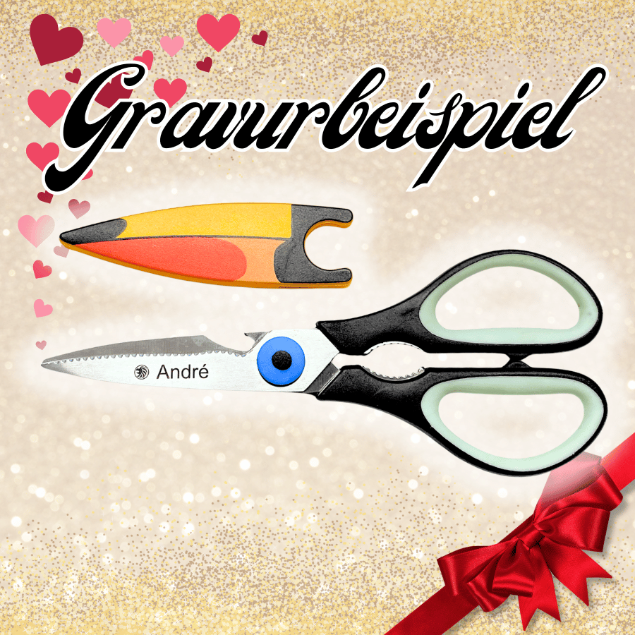 Küchenschere Tukan von Kikkerland (20.8 cm) – Bild 6