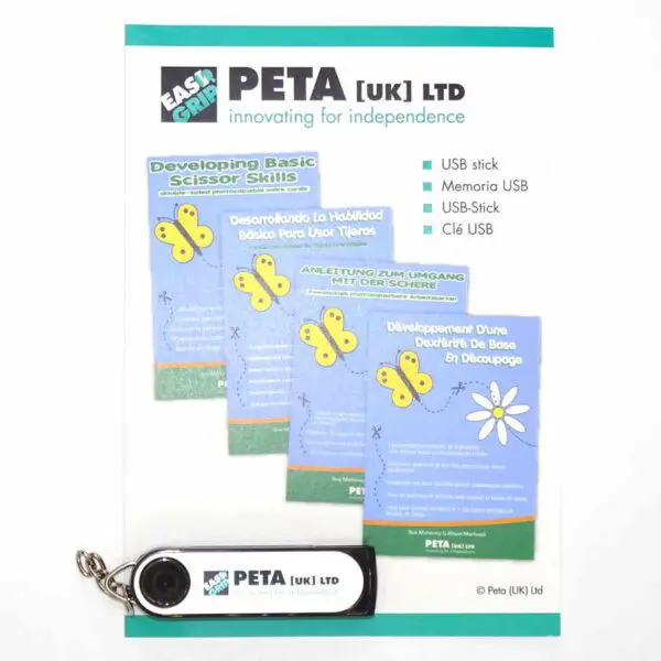 Anleitung zum Umgang mit der Schere von PETA (USB-Stick)