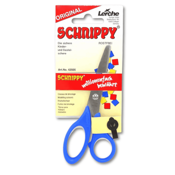 Kinderschere Schnippy von Lerche (13 cm) in blau - Image 3