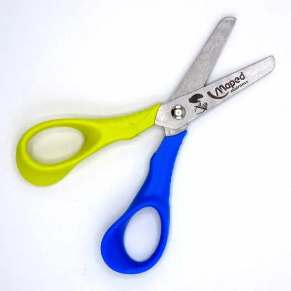 Kinderschere reflex 3D vivo von Maped für Linkshänder (11.5 cm) in blau-gelb - Image 2