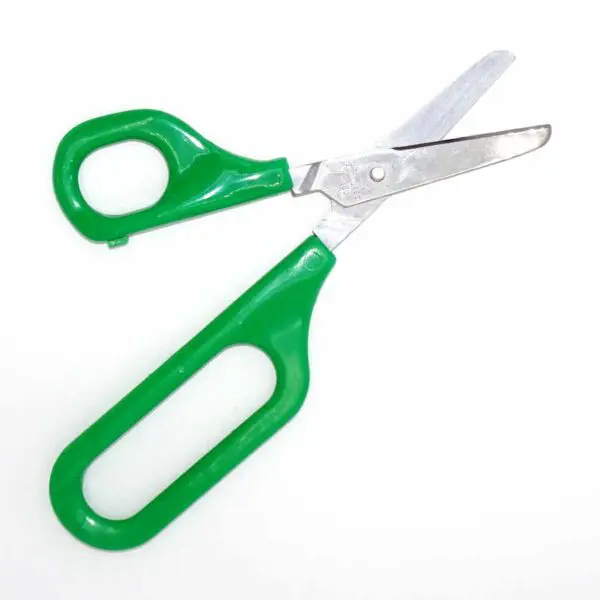 Therapieschere mit langer Schlaufe für Linkshänder von PETA (16 cm) in grün - Image 2
