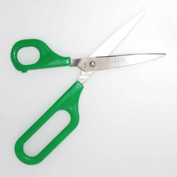 Therapieschere mit langer Schlaufe für Linkshänder von PETA (19 cm) in grün - Image 2