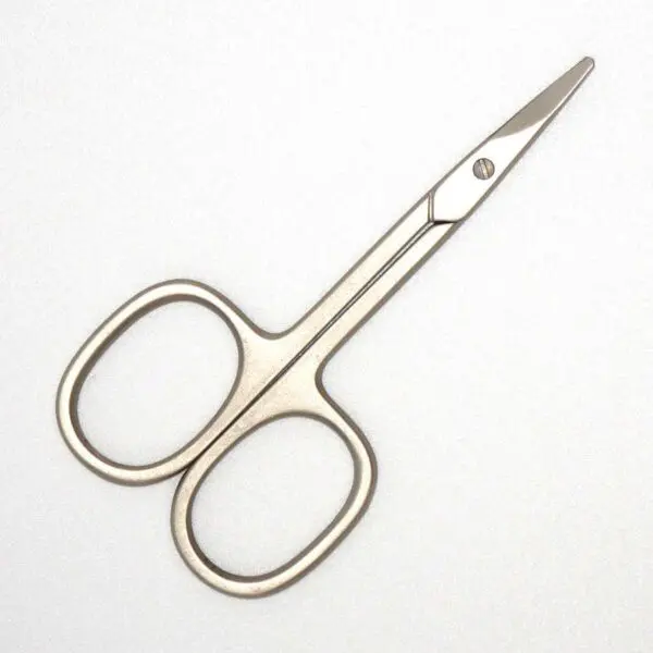 Hautschere mit gebogenen Klingen für Linkshänder (8.8 cm)