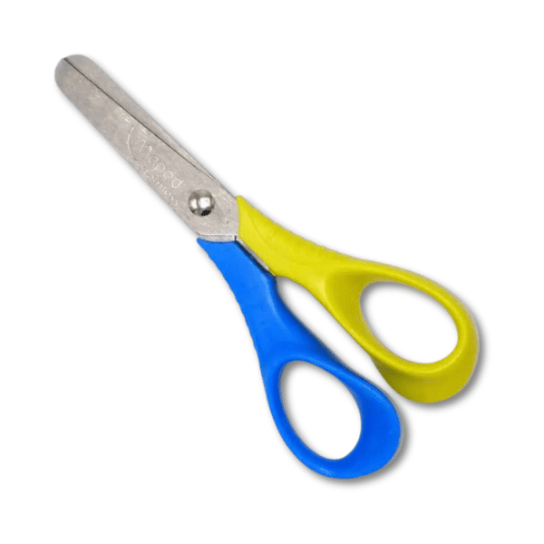 Kinderschere reflex 3D vivo von Maped (11.5 cm) in blau-gelb