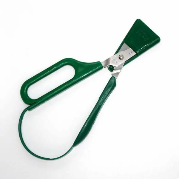 Bügelschere Easi-Grip mit Schlaufengriff für Linkshänder von PETA (18.5 cm) in grün - Image 2