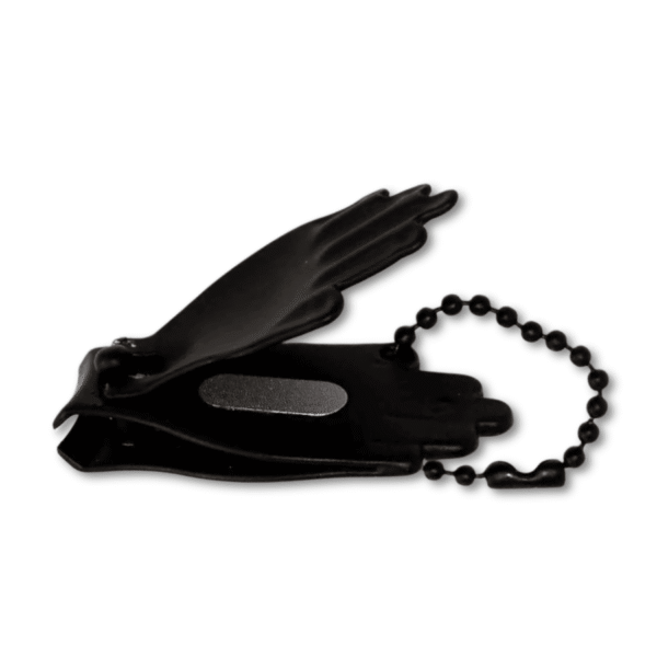 Nagelknipser-Set von Kikkerland (5 cm und 8.2 cm) in schwarz – Bild 3