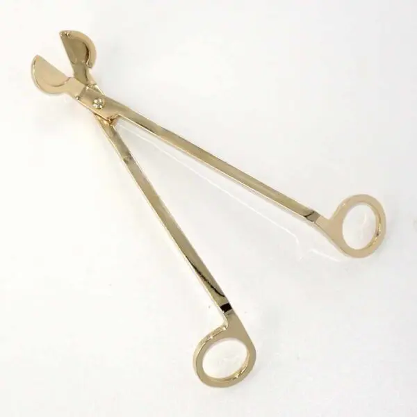 Dochtschere in gold – Bild 3