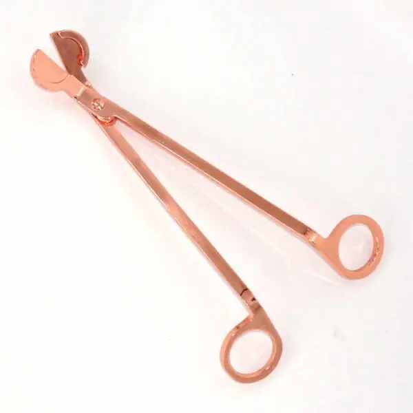 Dochtschere in rosegold – Bild 3
