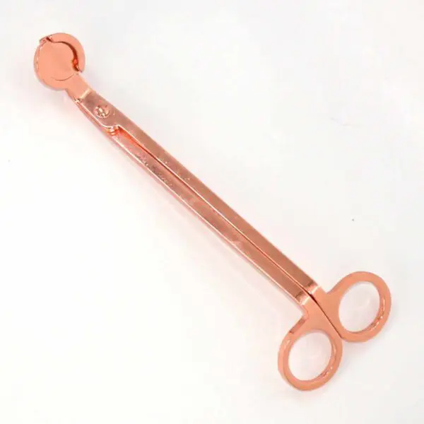 Dochtschere in rosegold