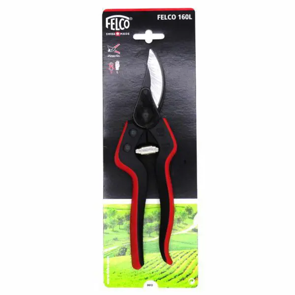 Gartenschere für grosse Hände FELCO 160L (22 cm) – Bild 2