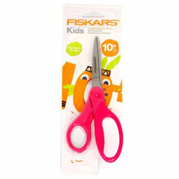 Schülerschere Kids von Fiskars (17.5 cm) in pink - Image 2
