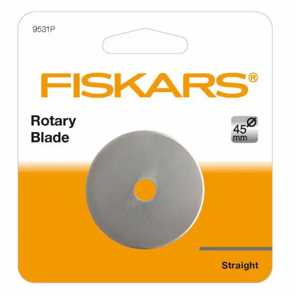 Rollklinge gerader Schnitt von Fiskars (45 mm ø)