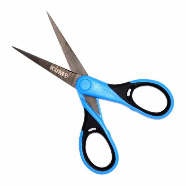 Bastelschere Black Titan von KUM (13 cm) in blau-schwarz - Image 2
