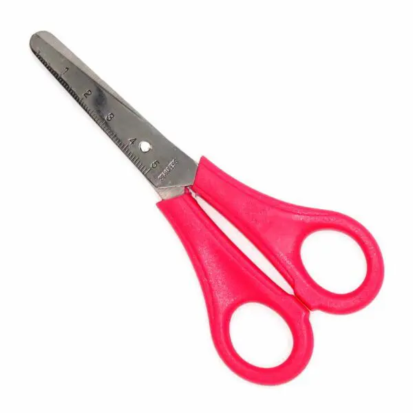 Kinderschere POP CUT Righty von KUM (13 cm) in rosa