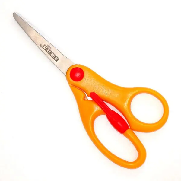 Kinderschere Easy von ARDA (13 cm) in orange-rot - Kleiner Künstler - Image 4