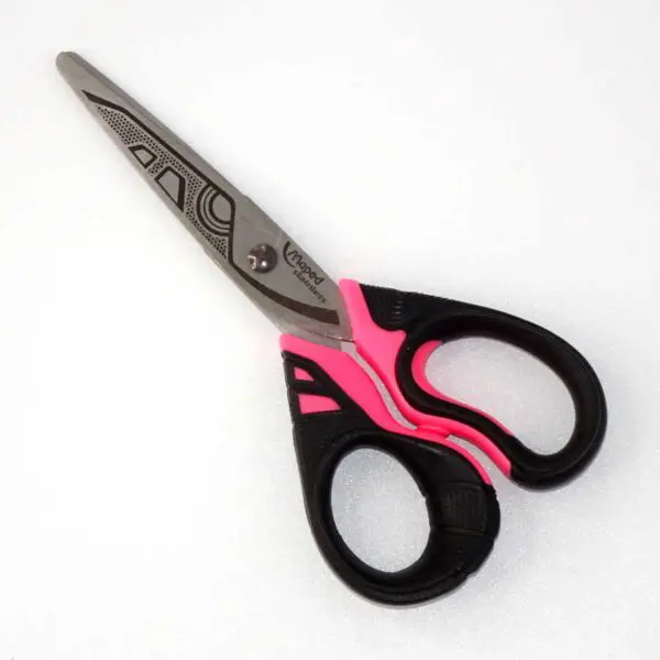 Kinderschere Sensoft 3D von Maped (13.5 cm) in rosa-schwarz