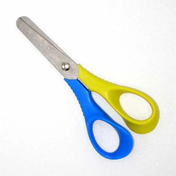 Kinderschere reflex 3D vivo von Maped (11.5 cm) in blau-gelb