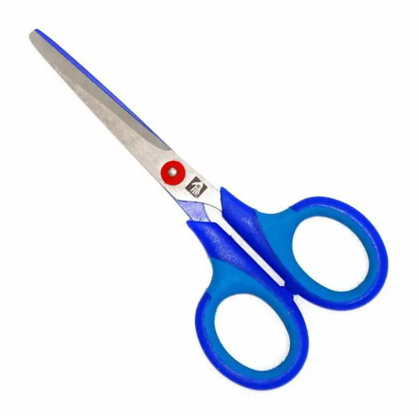 Kinderschere Cut Visio Righty von KUM (13.5 cm) in blau