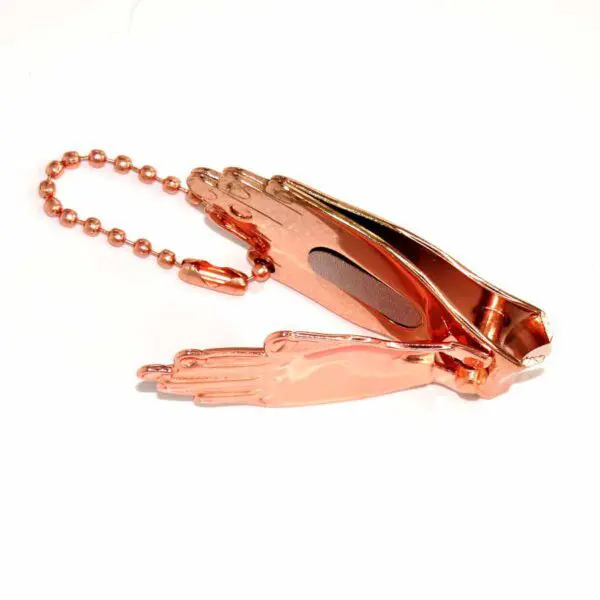 Nagelknipser-Set von Kikkerland (5 cm und 8.2 cm) in kupfer - Image 3