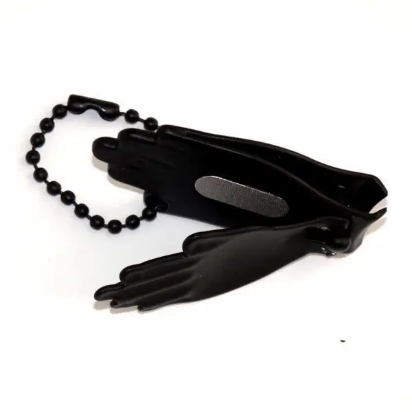 Nagelknipser-Set von Kikkerland (5 cm und 8.2 cm) in schwarz - Image 2