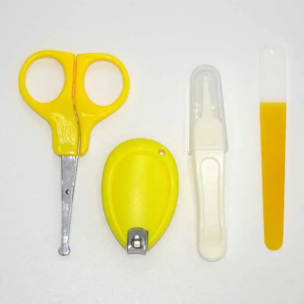 Nagelpflegeset für Babys in gelb - Image 2