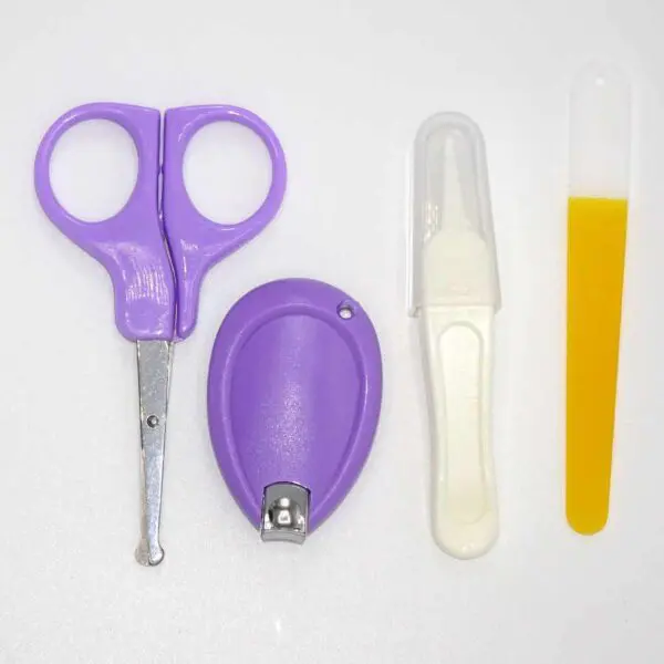 Nagelpflegeset für Babys in violett - Image 2