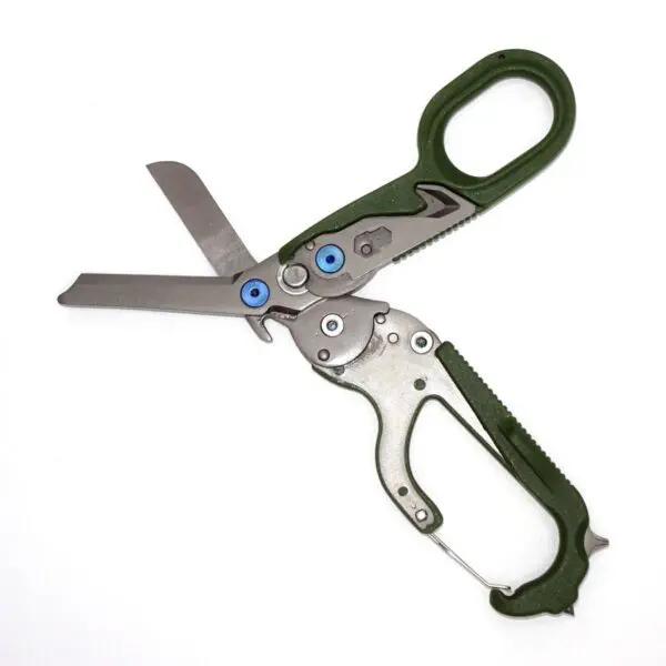 Notfallschere von Scherenshop.ch (21.5 cm) in olivgrün - Image 5