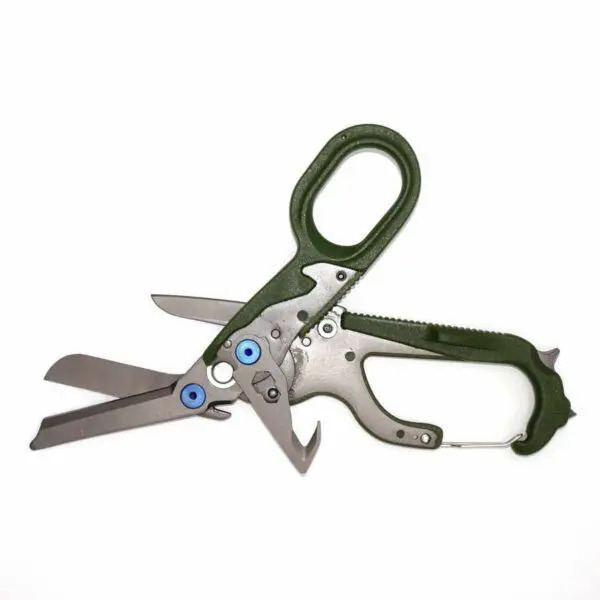 Notfallschere von Scherenshop.ch (21.5 cm) in olivgrün - Image 4