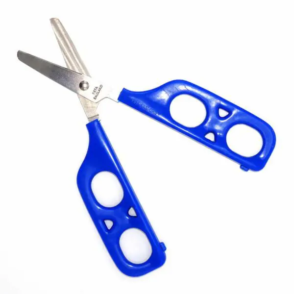 Therapieschere mit Doppelgriff von PETA (16 cm) in blau - Image 2