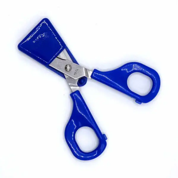 Selbstöffnende Kinderschere von PETA (12.5 cm) in blau - Image 2