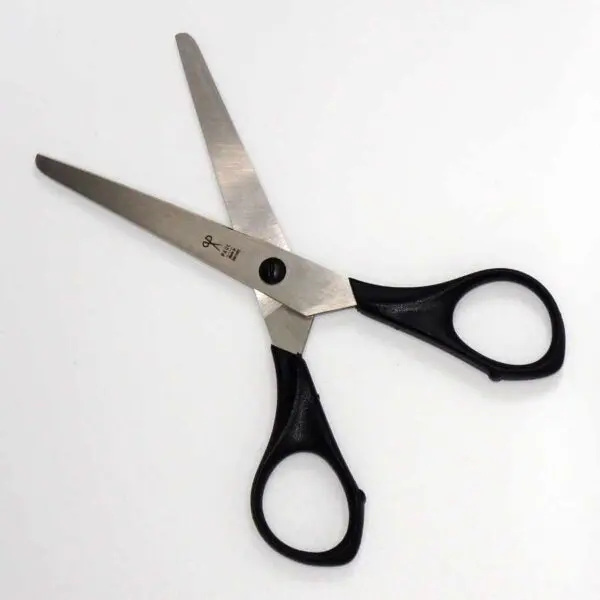 Bastelschere Komfort abgerundet von Paul (16.1 cm) in schwarz - Image 2