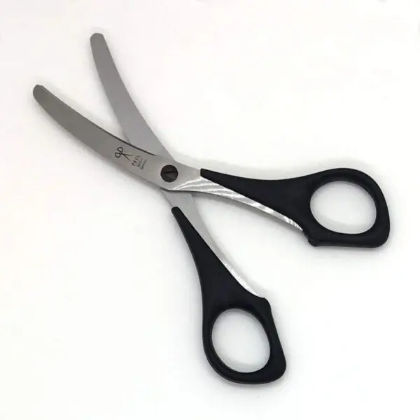 Hundeschere Premium - Gesicht- und Pfotenhaarschere von Paul (13.5 cm) in schwarz - Image 2