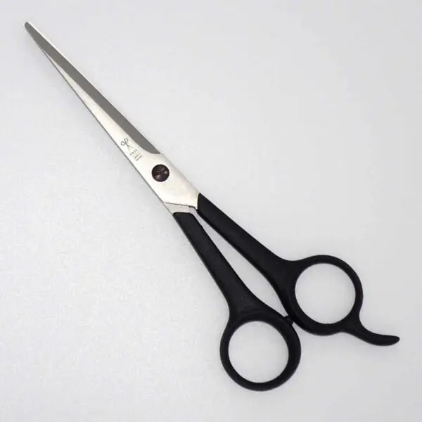 Hundeschere Klassik mit Haken von Paul (17 cm) in schwarz